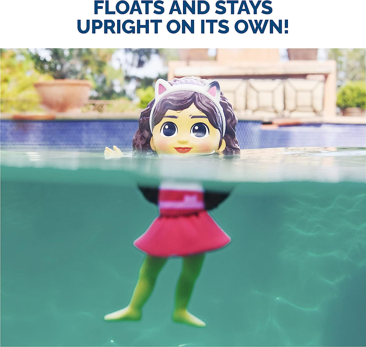 Gabby & Mercat 2-Pack Swimming Pool Toys for Kids Aged 3 & Up C550431