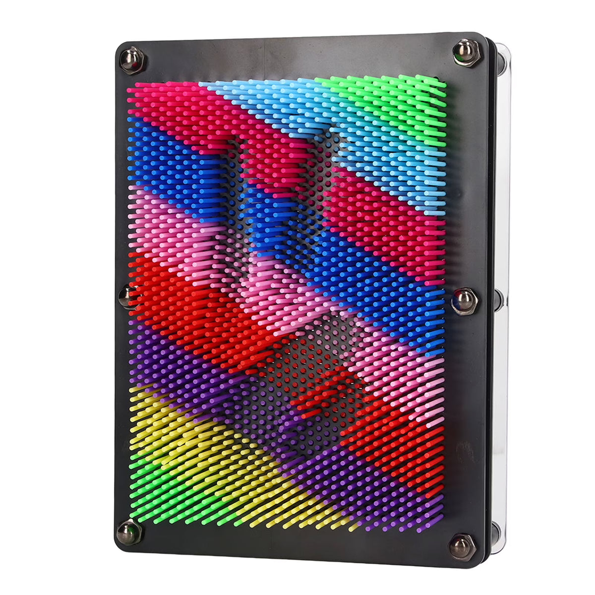 3d Pin Art Toy with Black border F51554