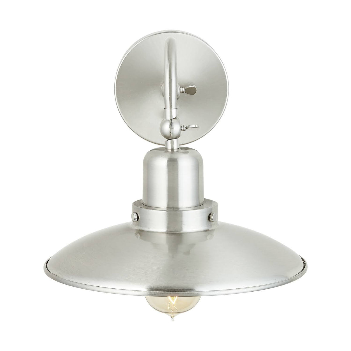 Brushed Nickel 1 Light Sconce Q769