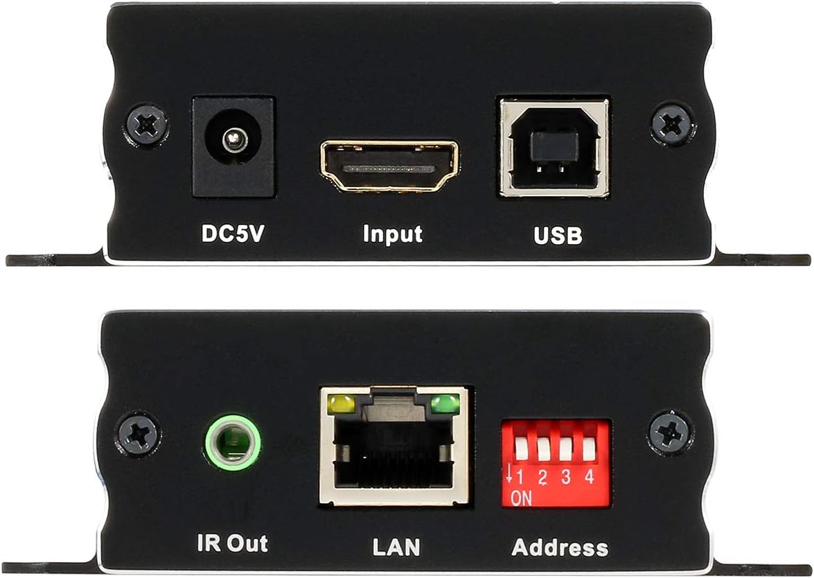 1080P HDMI KVM Extender over IP Cat5e Cat6 with IR Pass Through G707