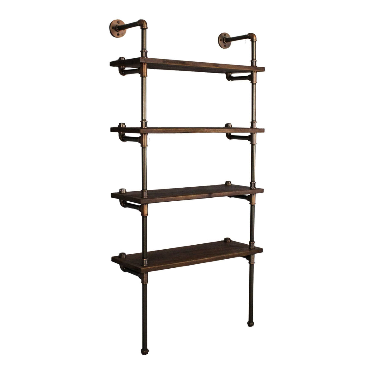 Rustic Bronze Etagere Bookcase Display K596
