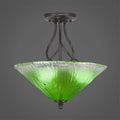 Three Light Semi-Flush Mount Y1229