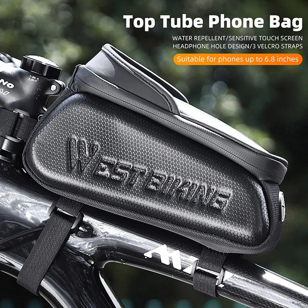 Waterproof Bike Frame Zipper Bicycle Bag F997