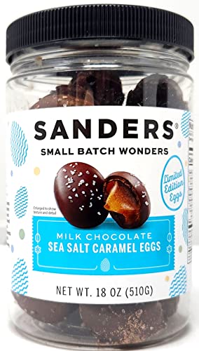 18 oz Milk Chocolate Sea Salt Caramel Eggs L15811