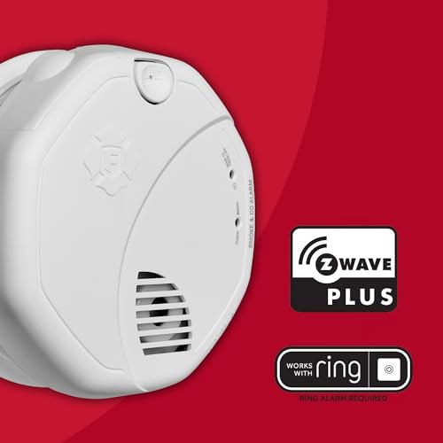 Battery Powered Z-Wave Smoke Detector & Carbon Monoxide Alarm Q7955