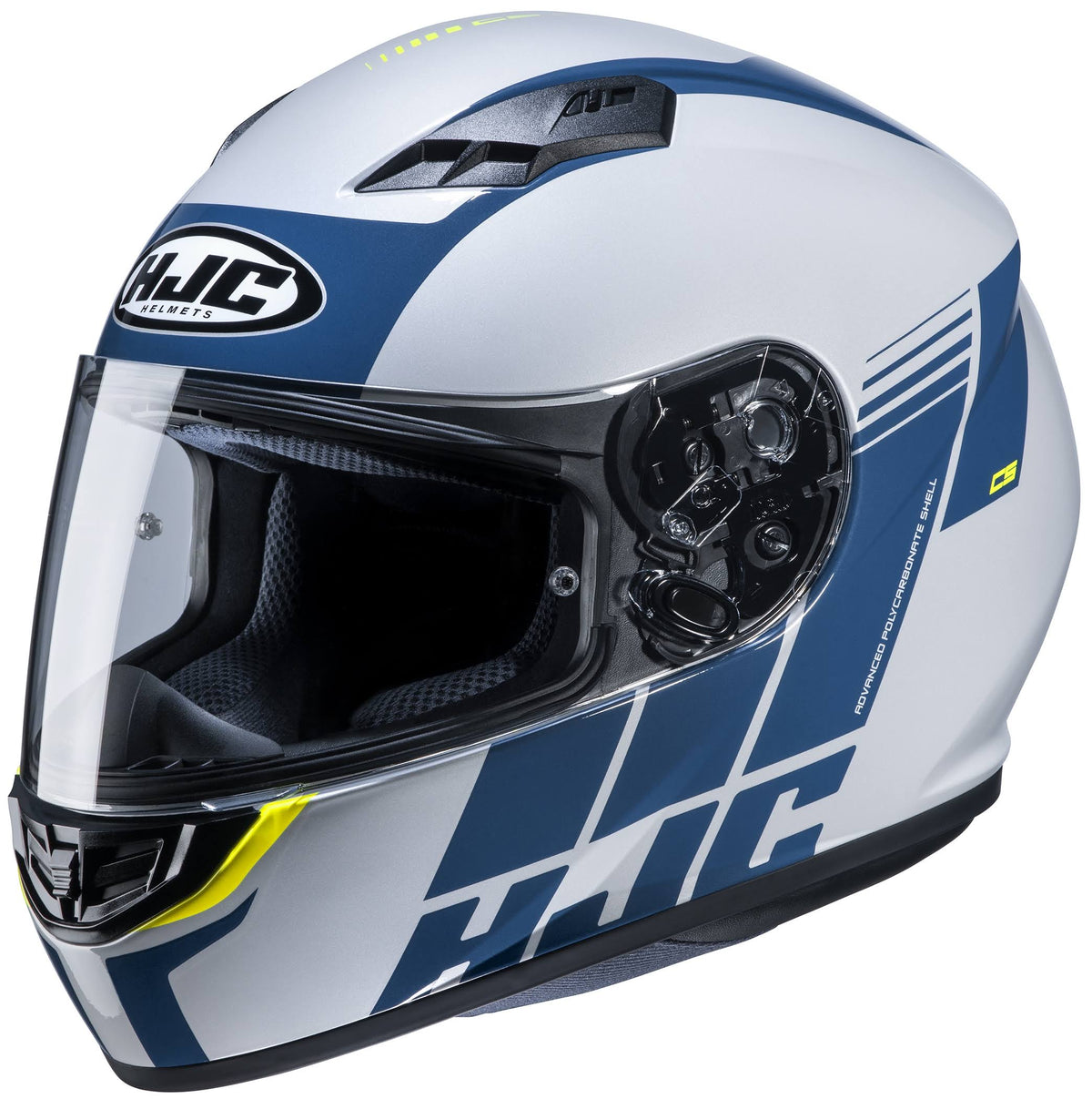 White/Blue Helmet R4568
