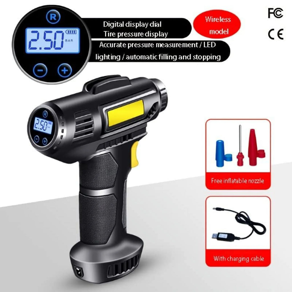Wireless Digital Display Portable Tire Inflator Pump K566