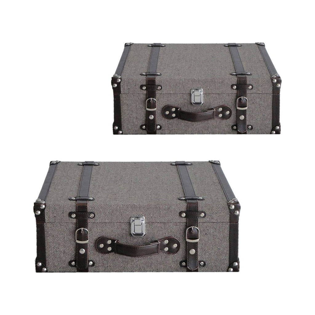Tweed Suitcases J44971