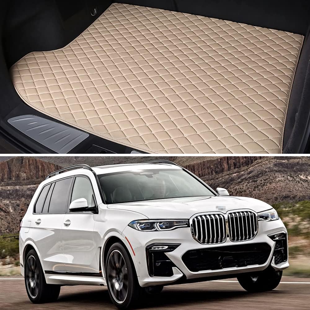 Black Car Trunk Mat Cargo Liner Pack of 2 X963