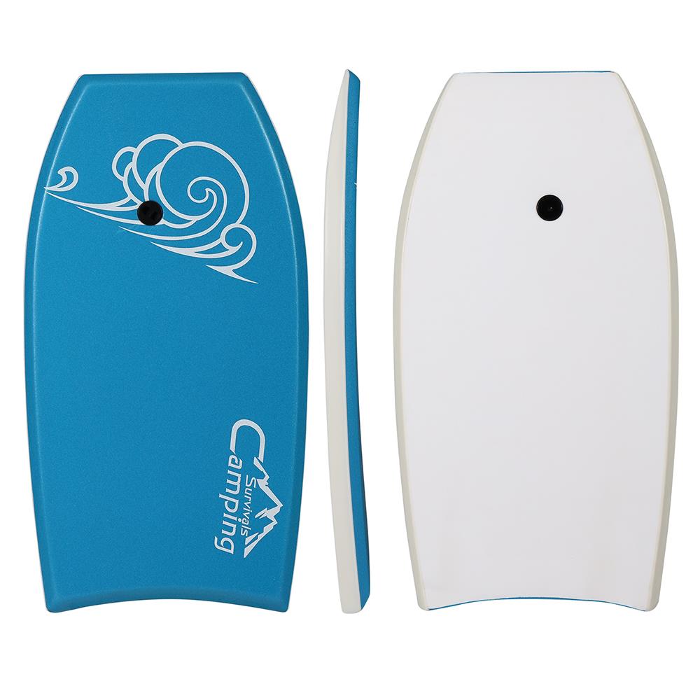 Blue Water-Skiing Body Board Surfboard X924945