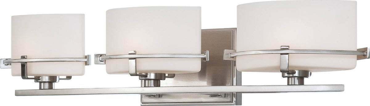 Brushed Nickel Bath 3 Light A2764