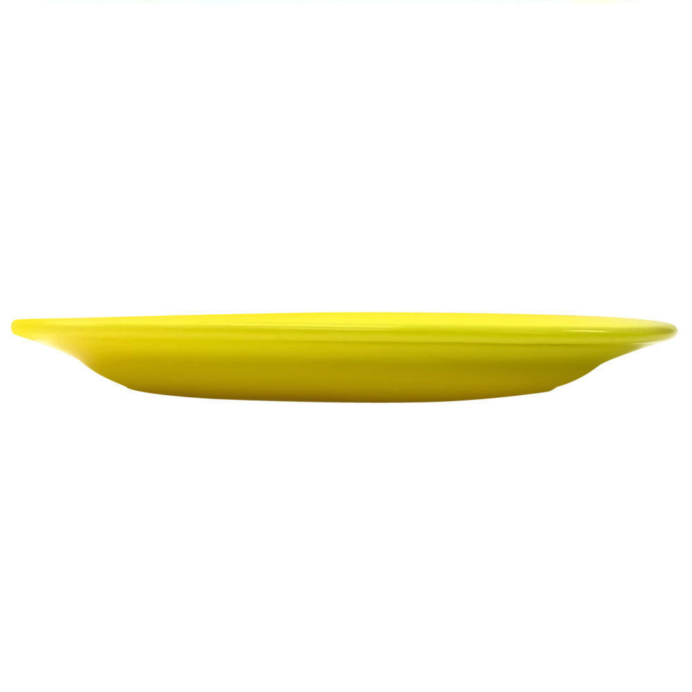 Yellow Stoneware Wide Rim Platter Y321