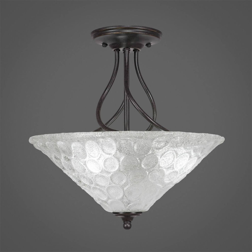 Three Light Semi-Flush Mount Y1229