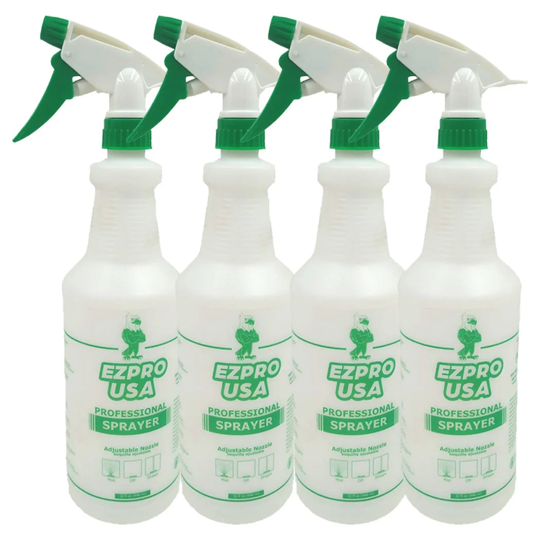 24 oz Empty Plastic Spray Bottle 4 Pack T536