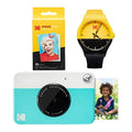 Blue Instant Print Camera Photography Kit W53921