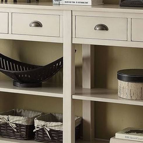 Cream Console Table S7496