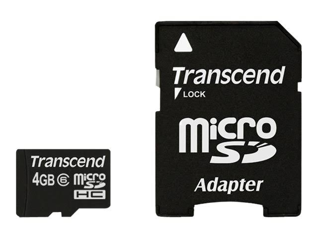 4GB microSD High Capacity Card (Class 6) J390