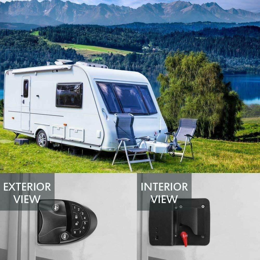 Keyless Entry Door Lock Deadbolt for Camper RV Trailer L319073