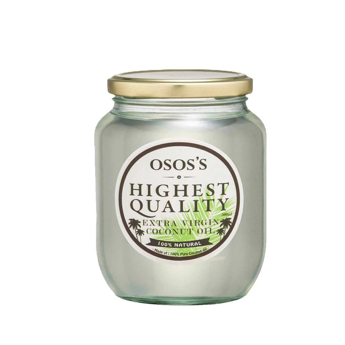 Natural Virgin Coconut Oil 500.0g/ml X11270