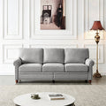 Gray Linen Fabric Storage Sofa K99632