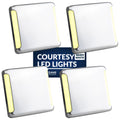 4 Pack Warm White LED Boat Courtesy Lights L4327