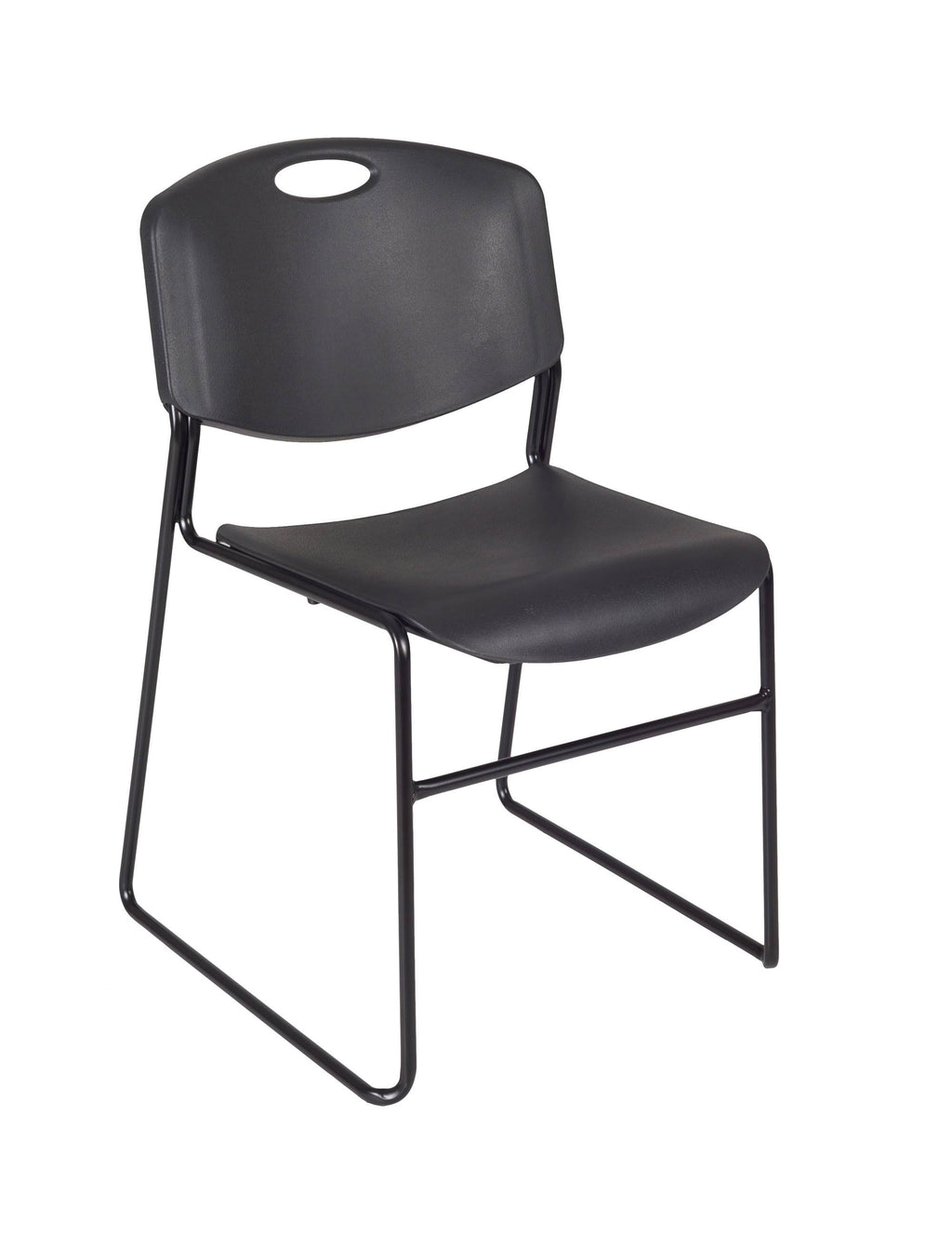 42x22 Square Breakroom Table with 4 Stack Chairs N228955