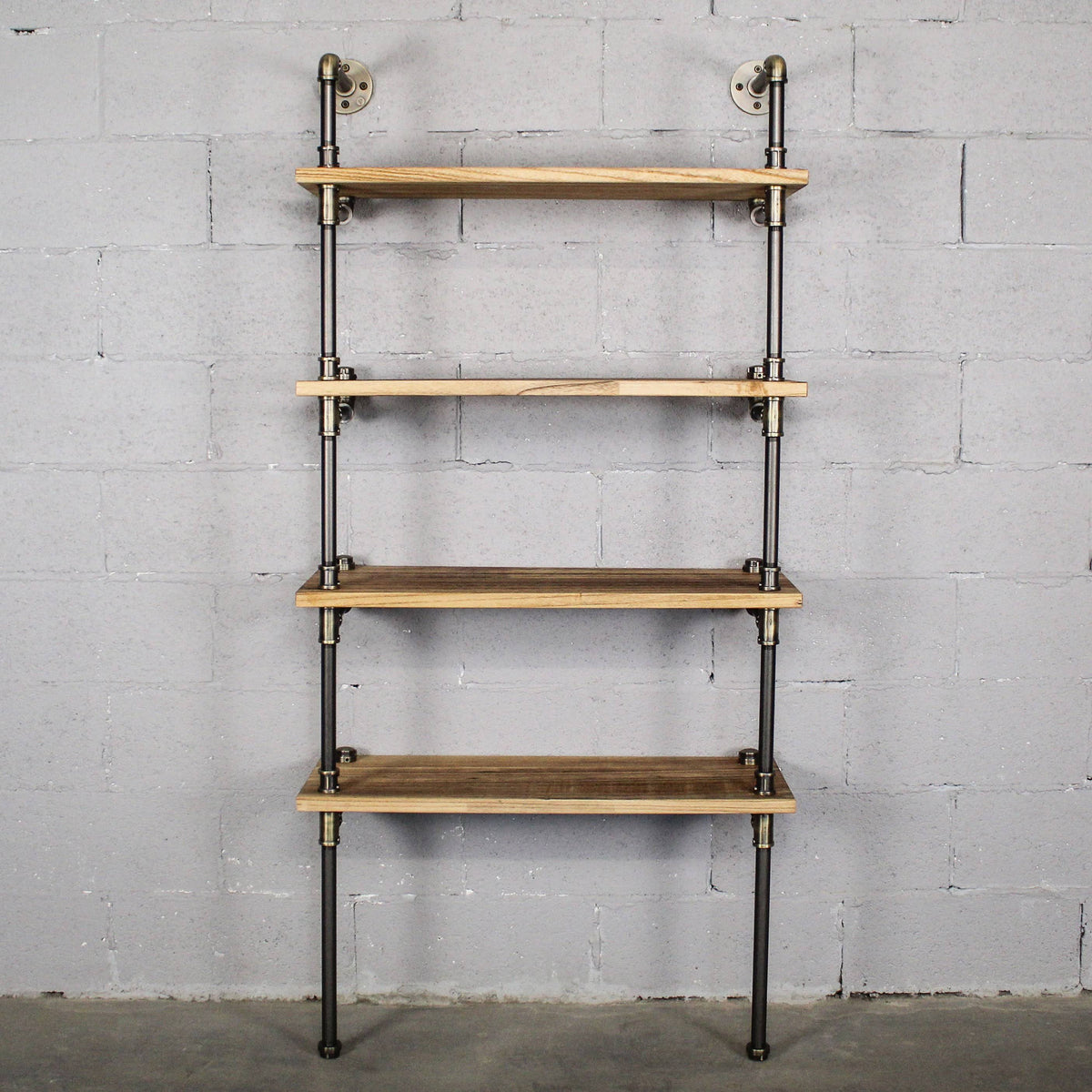 Rustic Bronze Etagere Bookcase Display K596