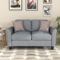 Linen 2-Seater Loveseat Sofa Q3399