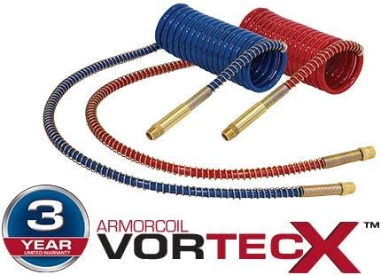 Blue 12' Truck Air Brake Hose Coils Pack of 2 B655