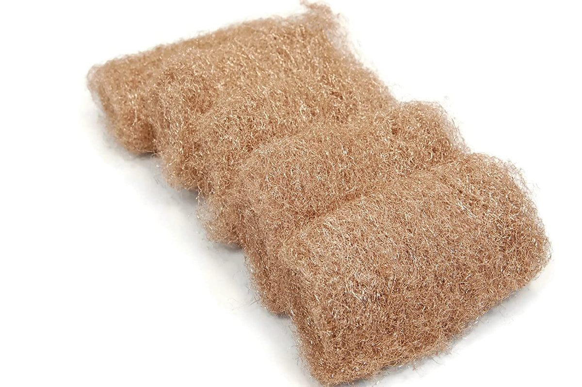 Bronze Wool Pads Medium 5pc V2149