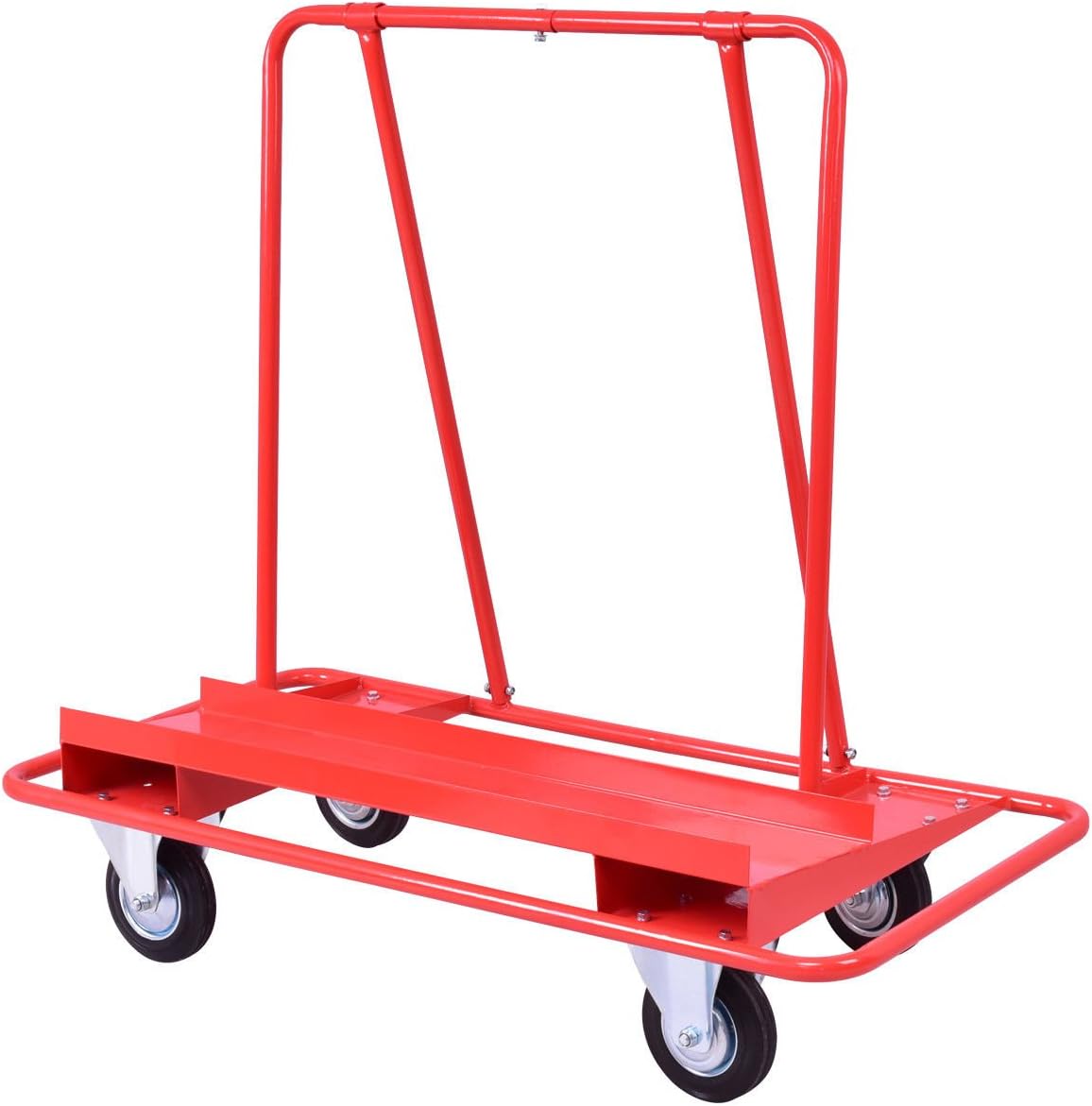Red Drywall Sheet Cart Dolly D9610
