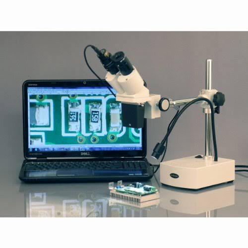 5x-10x Binocular Boom Arm Stereo Microscope with Light Z681279