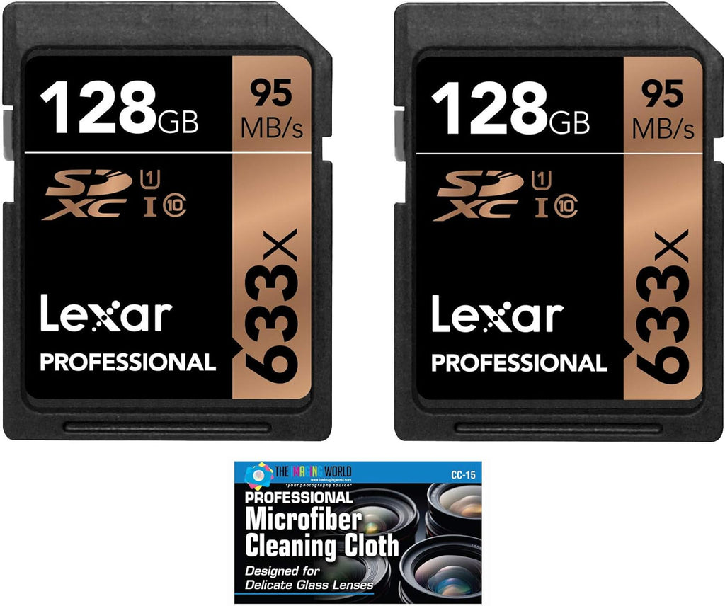 32GB 633x SDHC Class 10 UHS-I U1 Memory Card 2-Pack C2590