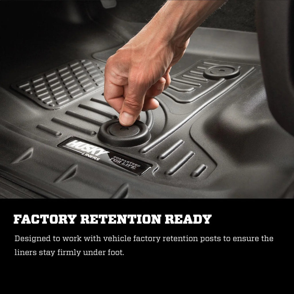 Black Front & 2nd Seat Floor Liners M383121