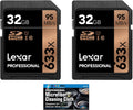 32GB 633x SDHC Class 10 UHS-I U1 Memory Card 2-Pack C2590