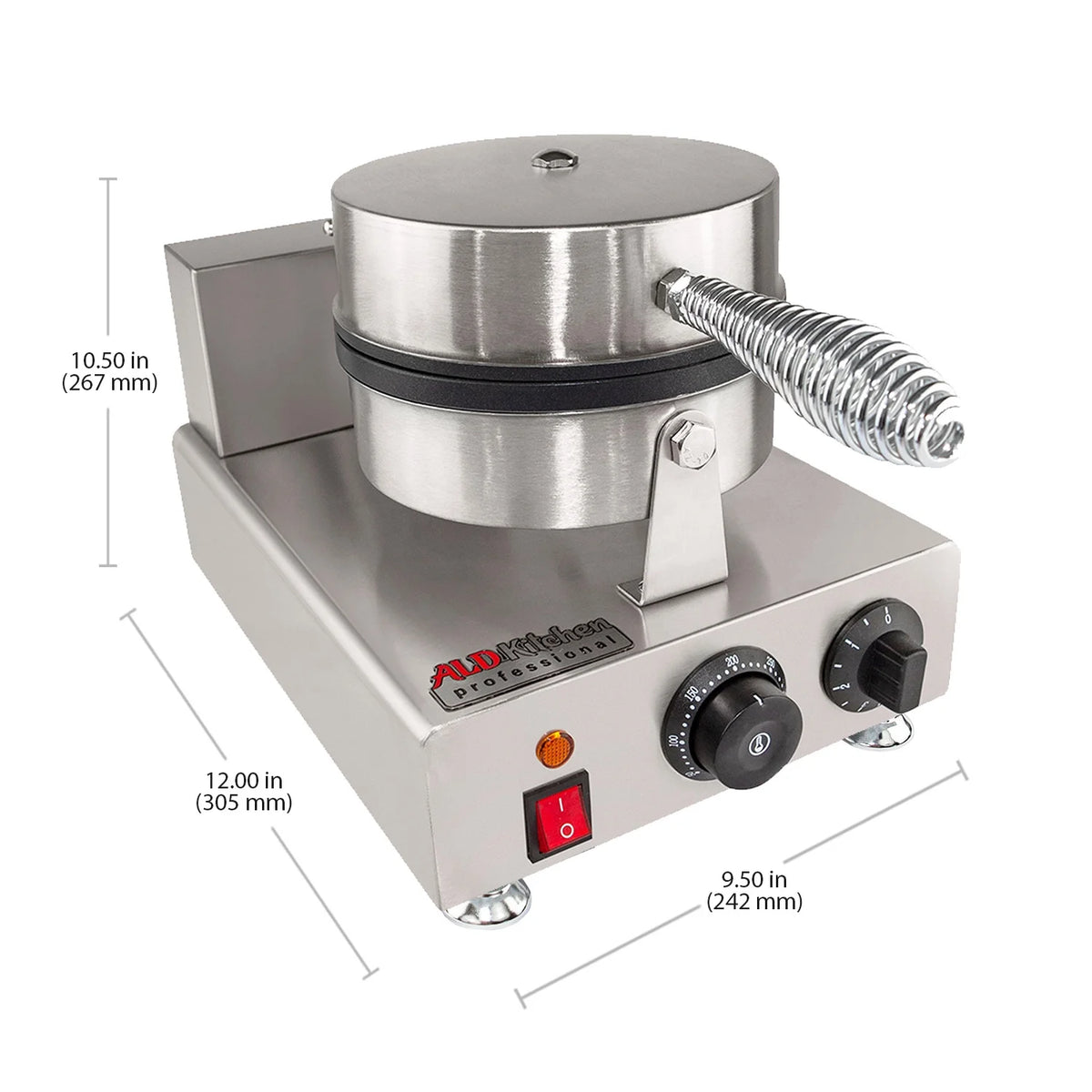 Round-Shape Thin Waffle Maker M58500