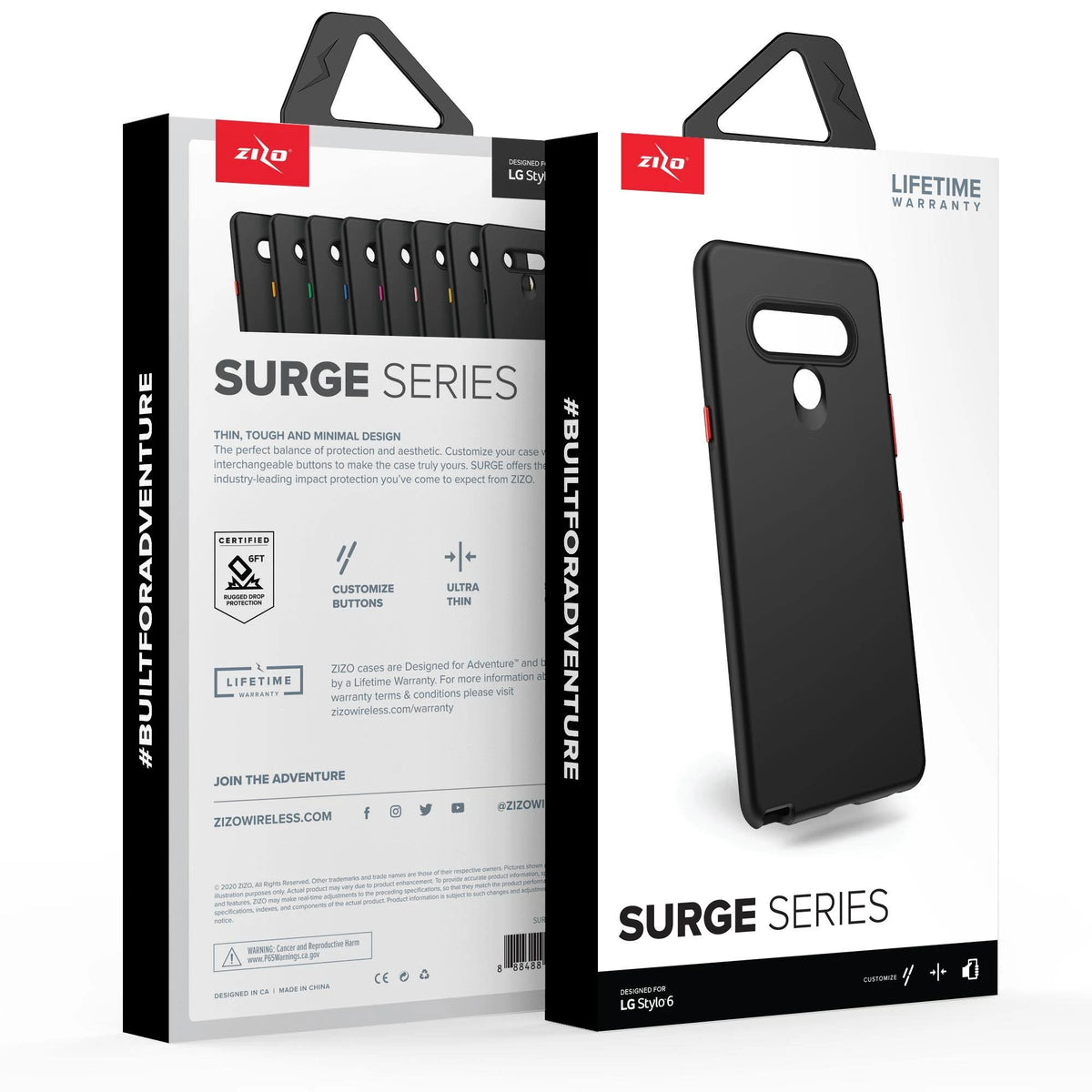 Black Case for LG Stylo 6 Z33379
