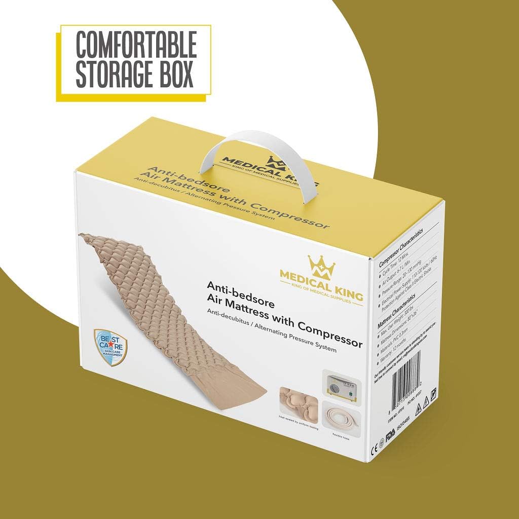 Inflatable Low Air Loss Medical Air Mattress, Pack of 2 L666