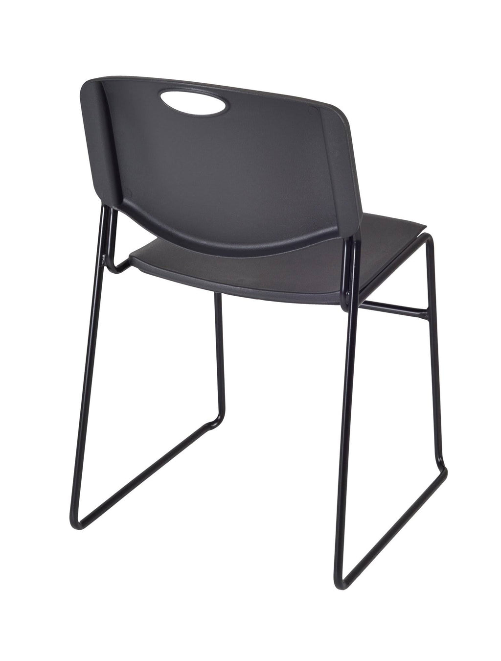Mahogany Height Adjustable Mobile Classroom Table with 2 Stack Chairs I898