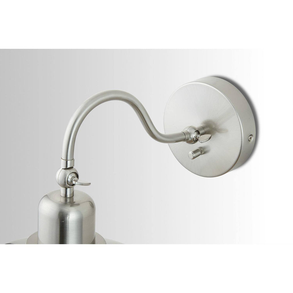 Brushed Nickel 1 Light Sconce Q769