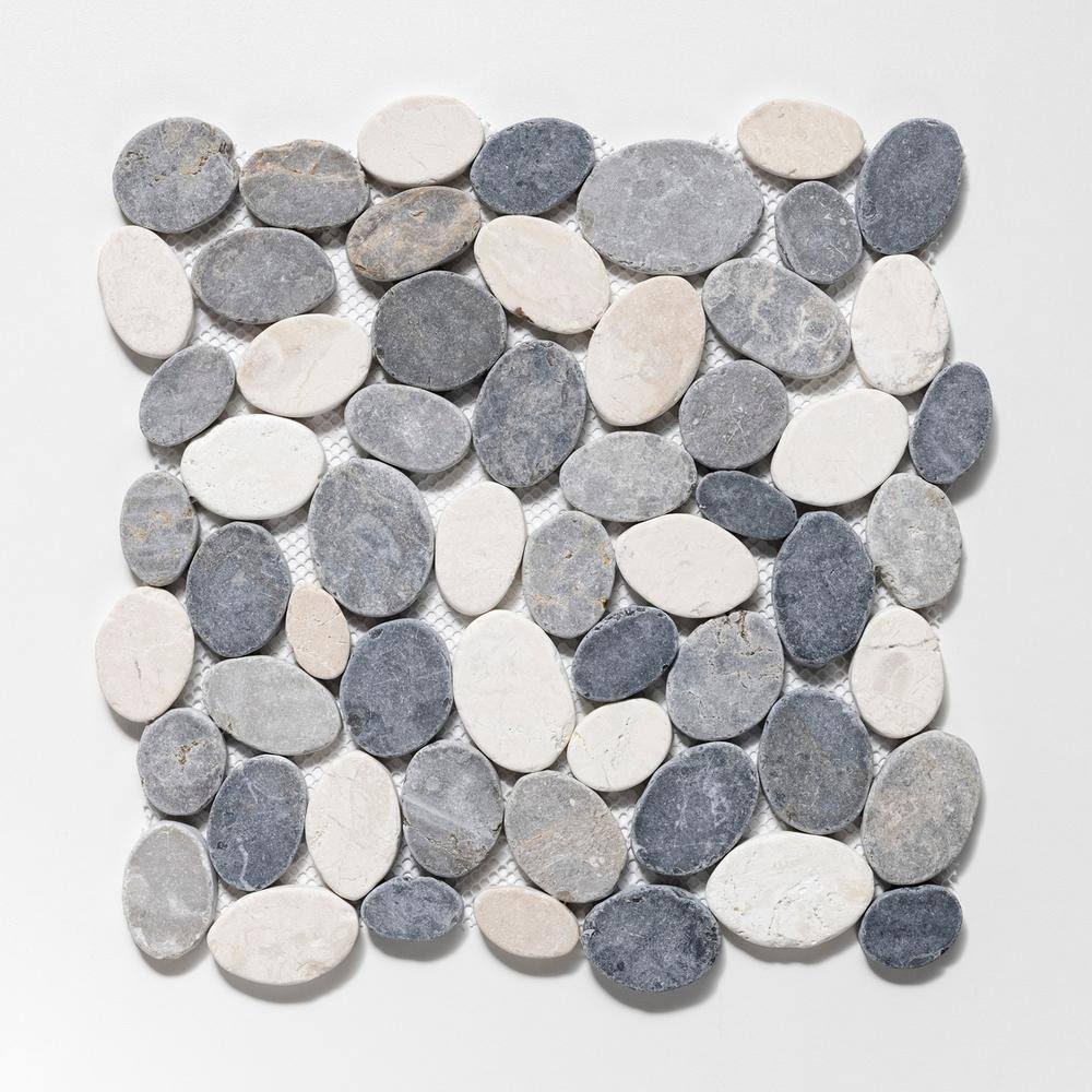 White Marble Mosaic Tile R480575