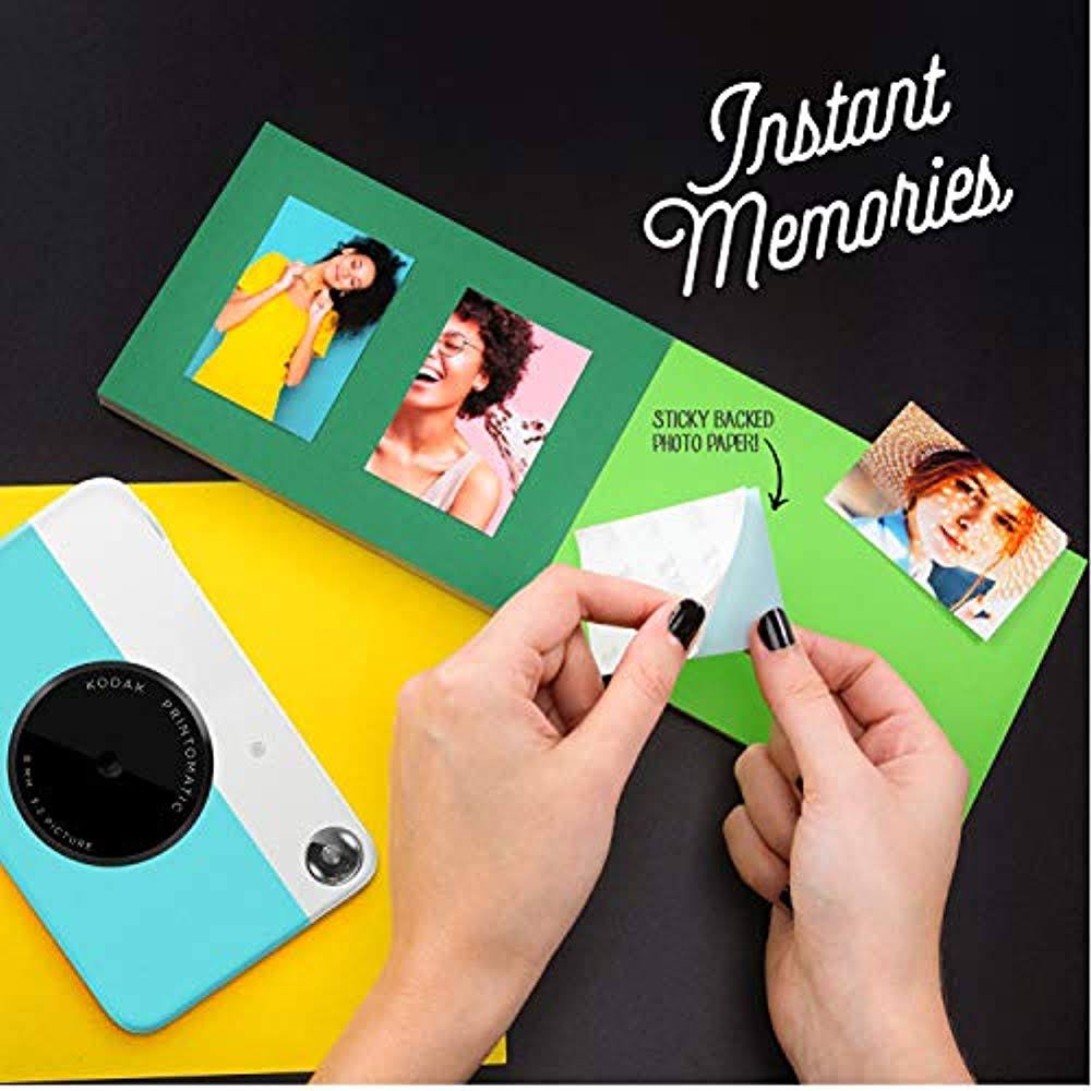 Blue Instant Print Camera Photography Kit W53921