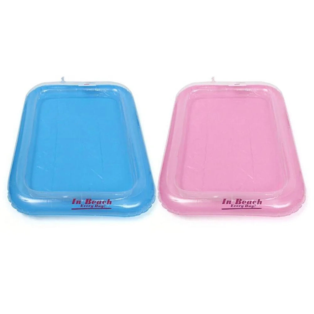 Pink Inflatable Sand Toy Tray X59303