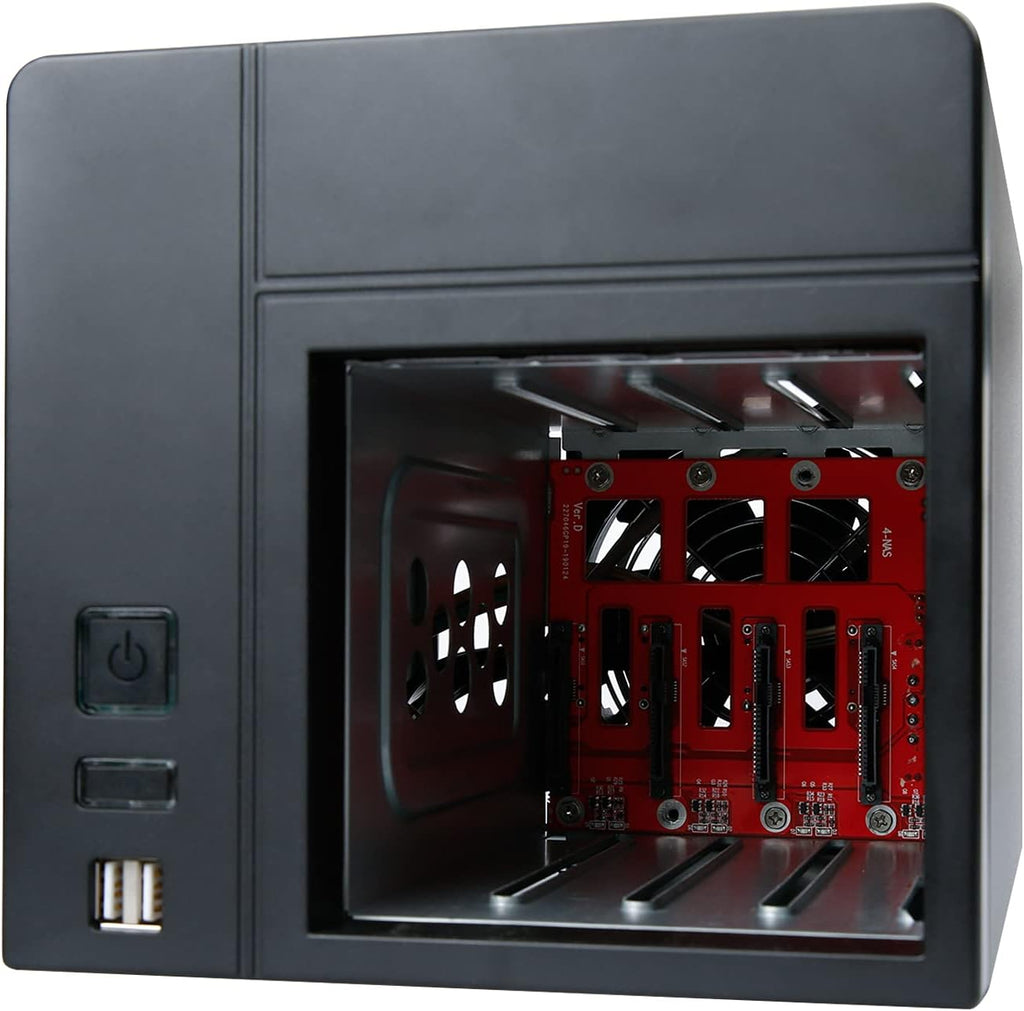NAS 4-Bay Chassis Computer Case Z70393