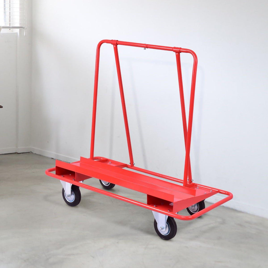 Red Drywall Sheet Cart Dolly D9610
