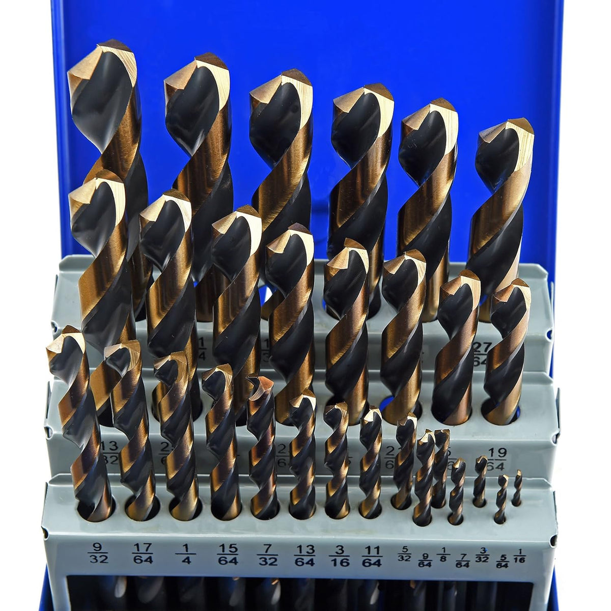 29 Piece High Speed Steel M2 Twist Drill Bit Set H78835