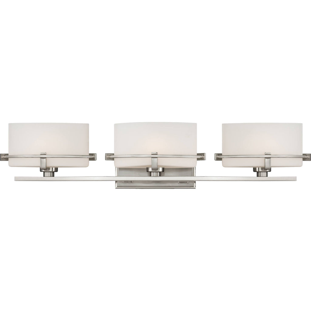 Brushed Nickel Bath 3 Light A2764
