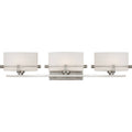 Brushed Nickel Bath 3 Light A2764