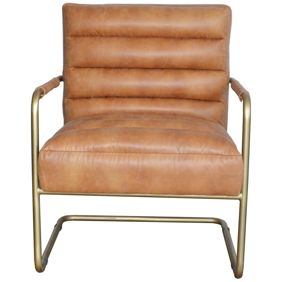 Vintage Cider Bonded Leather Chair Q443