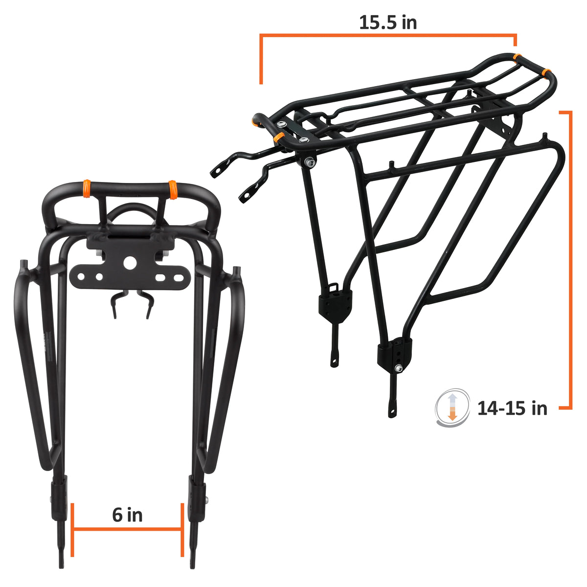 Bicycle Touring Carrier IB-RA4 Frame-mounted S42250